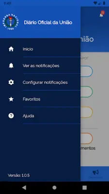 Diário Oficial da União android App screenshot 6